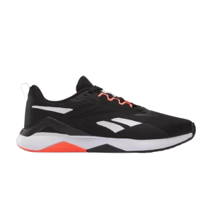 Reebok NanoFlex TR 2.0 'Black Orange Flare' Points forts noir/blanc/orange 100202644