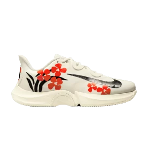 Baskets Naomi Osaka x Wmns NikeCourt Air Zoom GP Turbo HC 'Hibiscus Flowers' Lait de coco/Team Orange/Noir DZ3362 100