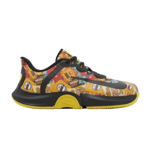 Baskets Naomi Osaka x Wmns NikeCourt Air Zoom GP Turbo Premium HC 'Bodega Snacks' Noir/Rouge sirène/Bleu/Soufre brillant FN5714 001
