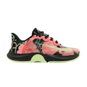 Baskets Naomi Osaka x Wmns NikeCourt Air Zoom GP Turbo Premium HC 'Japanese Cherry Blossoms' Noir/Hot Punch/Pink Flower/Barely a Volt FJ2985 001