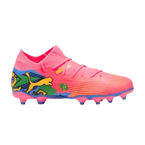 Baskets Puma Neymar Jr. x Future 7 Match FG AG Big Kid 'Copa América Pack' Sunset Glow/Noir/Solar Stream/Vert/Bluemazing 107841 01