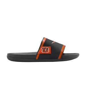 Nike NFL x Offcourt Slide 'Cincinnati Bengals' Noir/Gris fumée foncé/Orange université FN2686 001