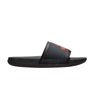 Nike NFL x Offcourt Slide 'Cleveland Browns 2023' Anthracite/Marron phoque/Orange équipe DD0512 002