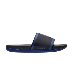 Nike NFL x Offcourt Slide 'Indianapolis Colts 2024' Anthracite/Bleu/Blanc DD0517 002