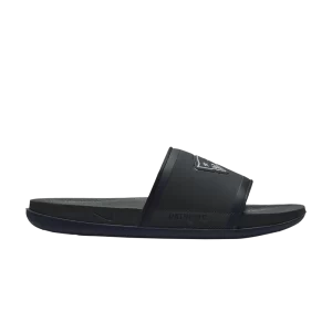 Nike NFL x Offcourt Slide 'New England Patriots' Anthracite/Navy College/Argent moyen DD0541 002
