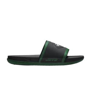 Nike NFL x Offcourt Slide 'New York Jets' Anthracite/Vert sport/Blanc DD0528 002