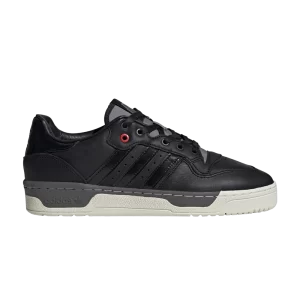 adidas Nice Kicks x Rivalry Low 'Core Black' Couleur noire/Couleur noire/Teinte blanche IH2598