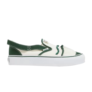 Vans Nicole McLaughlin x Slip-On VP VR3 LX 'Gardening Tote - Blanc 'Baskets Blanc/Vert VN0009VYWGR