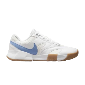 NikeCourt Lite 4 'White Light Blue Gum' Blanc/Voile/Bubble Gum Marron clair/Bleu clair FD6574 107
