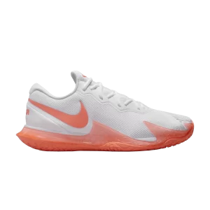 NikeCourt Zoom Vapor Cage 4 Rafa 'White Bright Mango' Blanc/Blanc/Bright Mango DD1579 106