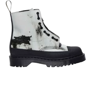 Baskets Dr. Martens Nine Inch Nails x 1460 'The Downward Spiral' Blanc/Noir 32171101
