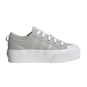 adidas Nizza Platform Big Kid 'Gris Blanc' Baskets Gris deux/Gris deux/Nuage blanc GY9932