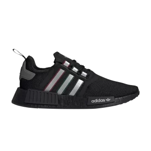 Baskets adidas NMD_R1 'Black Silver Burgundy' Noir/Argent Métallisé/Bourgogne IE2063