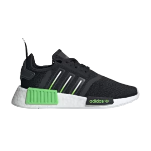 Baskets adidas NMD_R1 J 'Black Lucid Lime' Noir/Radiant Lime/Cloud Blanc IG9971