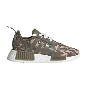 Baskets adidas NMD_R1 J 'Olive Strata Camo' Olive Strata/Blanc Nuage/Olive Strata HQ1652