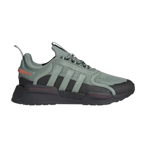 Baskets adidas NMD_V3 'Silver Green Carbon' Argent Vert/Carbon/Gris Quad HQ4444