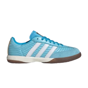adidas NTS Radio x Samba Millennium 'Bleu clair Blanc Gum' Baskets Blanc Nuage/Blanc Nuage/Bubblegum JH9118