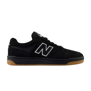 Baskets New Balance Numeric 480 'Black White Gum' Noir/Blanc NM480SBW