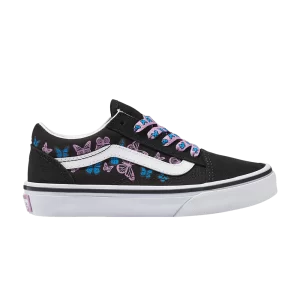 Vans Old Skool Baskets 'Butterfly Kisses' pour Enfants Butterfly Kisses Noir/Multi VN000CYVBML