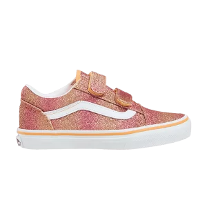 Vans Old Skool Baskets 'Glitter - Sunrise' pour Enfants Sunrise Glitter/True White VN0A4BUVBS7