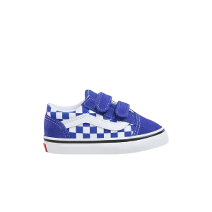 Vans Old Skool V Toddler 'Checkerboard - Surf The Web 'Sneakers Surfant sur Internet VN0009RCCG4