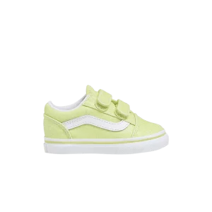 Vans Old Skool V Baskets 'Glitter – Lime Sherbet' pour tout-petits Lime sorbet VN000CPZC2R
