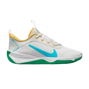 Nike Omni Multi-Court GS 'Spring Colors' Blanc/Blanc/Vert stade/Bleu Baltique FJ7719 141