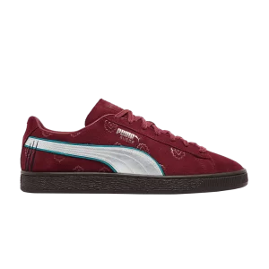 Puma One Piece x Suede 'Red Hair Pirates' Baskets Team Regal Rouge/Argent 396521 01