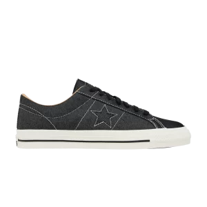 Converse One Star Pro Low 'Denim - Noir' Baskets Noir/Noir/Aigrette A04148C
