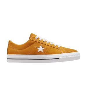 Converse One Star Pro Low 'Golden Sundial' Baskets Or Sundial/Blanc/Noir A02944C