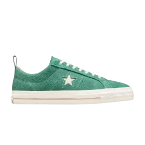 Converse One Star Pro Vintage Suede Low 'Algae Coast' Baskets Côte d'Algues/Aigrette A02947C