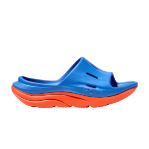 HOKA Ora Recovery 3 Slide Enfants 'Coastal Sky Vibrant Orange' Ciel côtier/Orange vif 1134471 CSVO