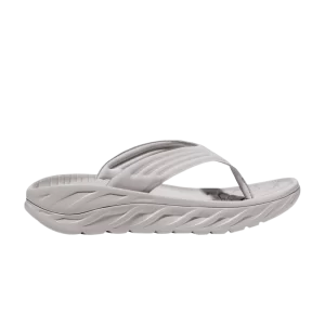 HOKA Ora Recovery Flip Slide 'Lunar Rock White' Moon Rock/Blanc 1099675 LRWH