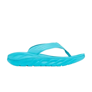 HOKA Ora Recovery Flip Slide 'Scuba Blue' Bleu Bellwether 1099675 SBBB