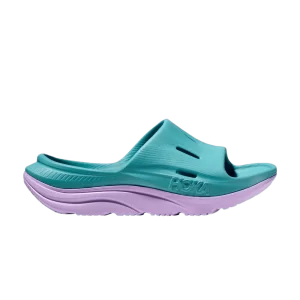 HOKA Ora Recovery Slide 3 Baskets 'Ocean Mist Lilac' pour Enfants Ocean Fog/Lilac Fog 1134471 OMLM