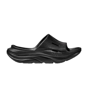 HOKA Ora Recovery Slide 3 Enfants 'Triple Black' Noir/Noir 1134471 BBLC