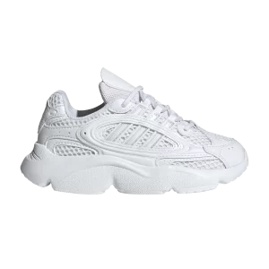 Baskets adidas Ozmillen Elastic Lace C 'Cloud White' Nuage blanc/Nuage blanc/Couleur noir IH2234