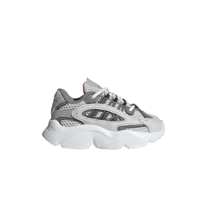 adidas Ozmillen Elastic Lace I 'Gris Blanc Rose' Baskets Gris un/Gris trois/Nuage blanc IH2239