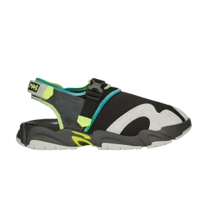 Baskets Perks and Mini x TS-01 'PAMPUMA Island' Noir/Lime Squeeze 390451 01
