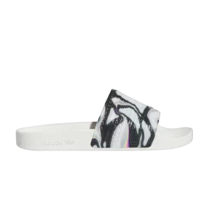 Baskets adidas Pabllo Vittar x Adilette Slide 'Pride' Nuage blanc/Noir/Boîte noire/Nuage blanc IH8067