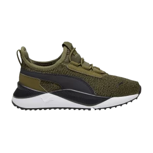 Puma Pacer Easy Street AC Little Kid 'Olive Drab' Baskets Olive Moucheté/Noir 384437 09