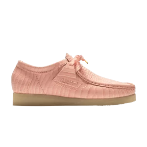 Clarks Packer Shoes x Wallabee Baskets 'Pink Croc' Rose 261 68849
