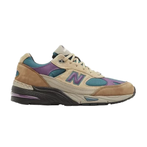 Baskets New Balance Palace x 991 Made in England 'Taos Taupe Grape' Taos Taupe/Noir/Grape Juice M991PAL