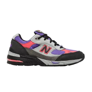 Baskets New Balance Palace x Wmns 991 Made in England 'Black Ultra Violet' Noir/Griffin/Ultraviolet W991PLE