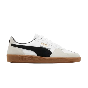 Puma Palermo Leather 'White Black Gum' Baskets Blanc/Gris/Bubblegum 396464 01