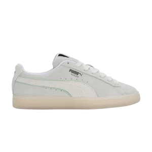 Puma Palm Tree Crew x Suede 'Warm White Green' Baskets Blanc/Blanc chaud 394626 01