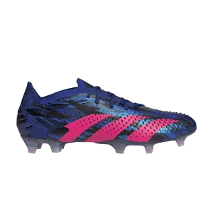 Baskets adidas Paul Pogba x Predator Accuracy.1 Low FG 'High-Energy Style' Bleu lucide/Real Magenta Team/Noir couleur H03772