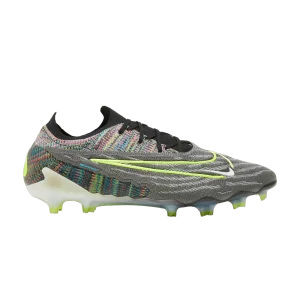 Nike Phantom GX Elite Gripknit Fusion FG 'Link Pack' Noir/Blanc/Bleu Lueur/Volt DV6971 071