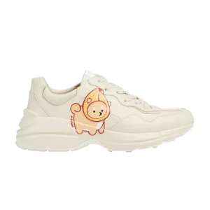 Baskets Pikarar x Gucci Rhyton 'Animal Print' Beige 737521 DRW00 9522