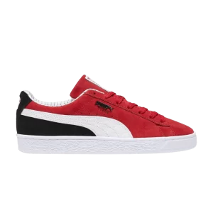 Puma Pinstripe Sports Club x Suede 'Red Black' Baskets Forever Rouge/Blanc/Noir 398873 01